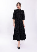 MAPLE & CLIFF CROCHET LACE DRESS