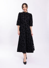 MAPLE & CLIFF CROCHET LACE DRESS