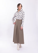 MONN INVERTED PLEAT SKIRT