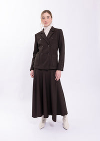 MAPLE & CLIFF ASYMMETRICAL SKIRT