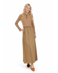 REVERIE & CO MIDDLE ZIPPER SKIRT