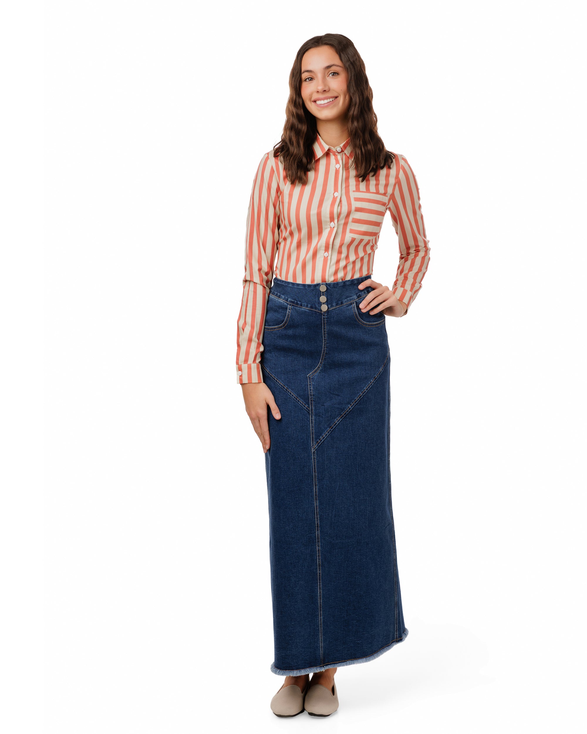 REVERIE & CO DENIM SKIRT