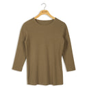 POINT 3/4 SLEEVE TOP