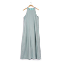 POINT LINEN MAXI DRESS