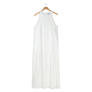 POINT LINEN MAXI DRESS