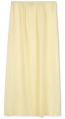 POINT BRUSHED A-LINE SKIRT