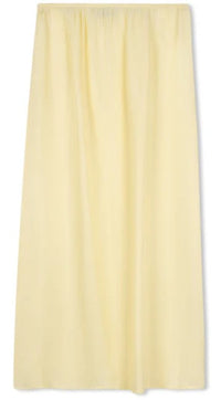 POINT BRUSHED A-LINE SKIRT