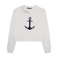 URBAN EDGE ANCHOR CROPPED TEE