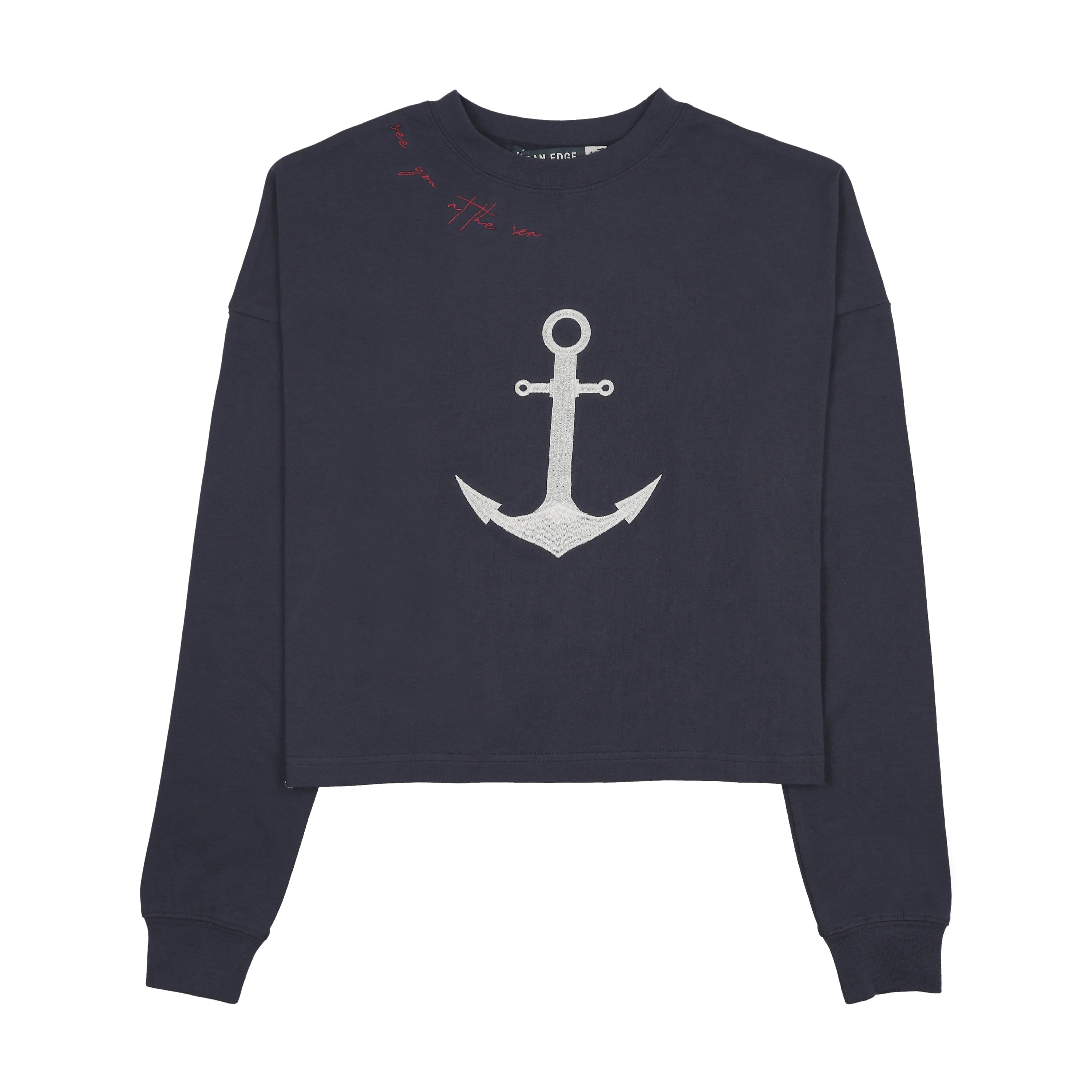 URBAN EDGE ANCHOR CROPPED TEE