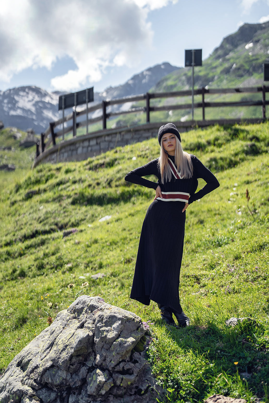 PASHMINA VARSITY VEST